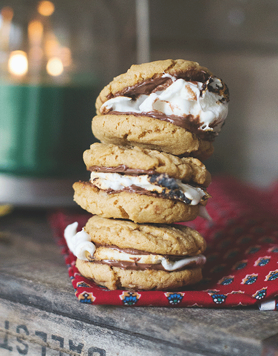  Peanut Butter Cookie S’mores With Salted Caramel Chocolate Recipe